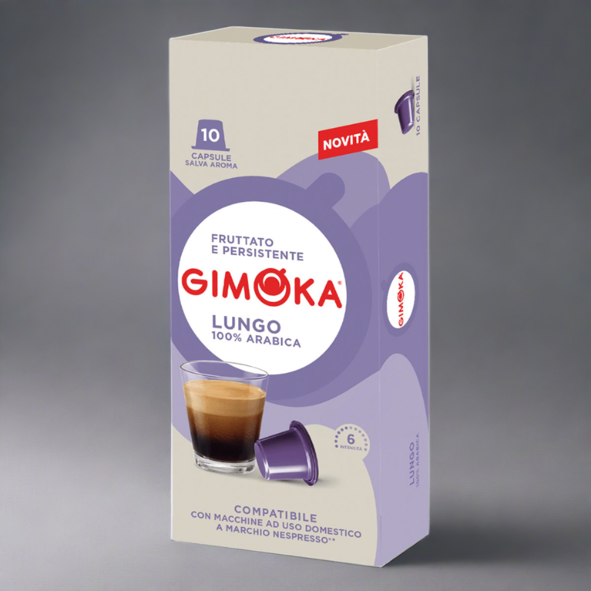 Lungo Nespresso® 100% Arabica Compatible Pods 1x10