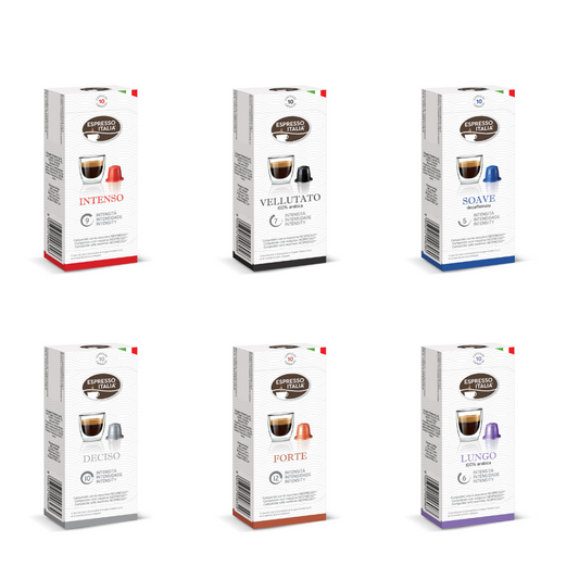 Espresso Italia Variety Pack Nespresso® Compatible Pods - 100 Pods