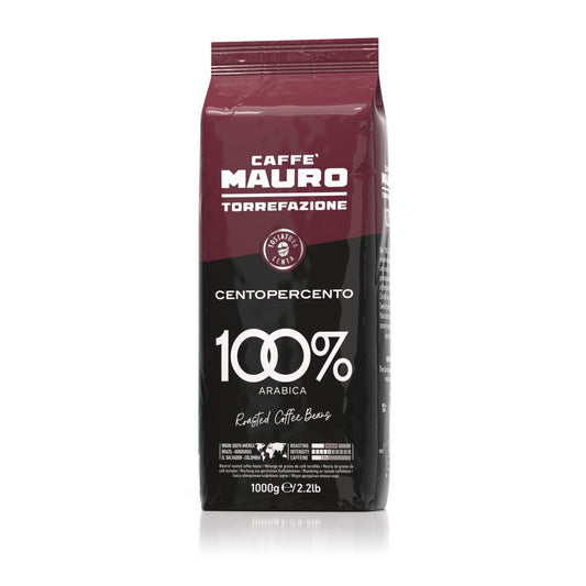 Caffe Mauro Centopercento Coffee Beans 1kg