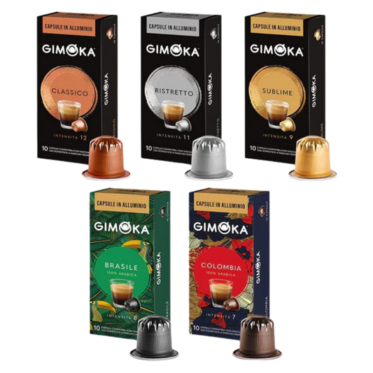 Aluminium Variety Pack Nespresso® Compatible Coffee Pods - 100 pods