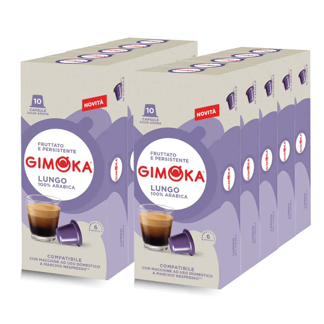 Lungo Nespresso® 100% Arabica Compatible Coffee 200 Pod Bundle - BBD 14/04/2025