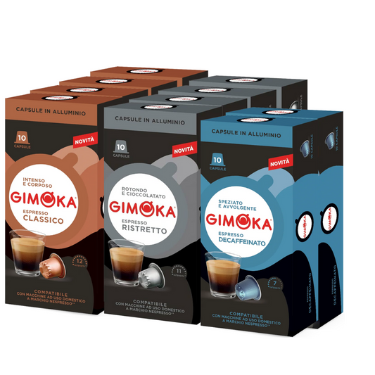 Aluminium Variety Pack Nespresso Compatible Coffee Pods - 100 pods