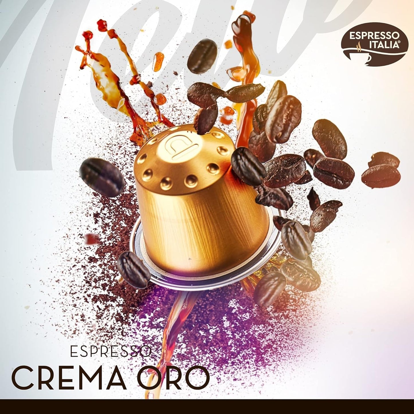 Crema Oro Espresso Italia Aluminium Nespresso Compatible Pods 1x20