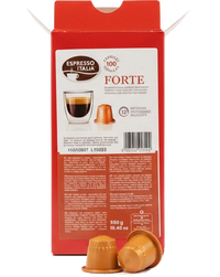 Espresso Italia Forte Nespresso Compatible Coffee Pods