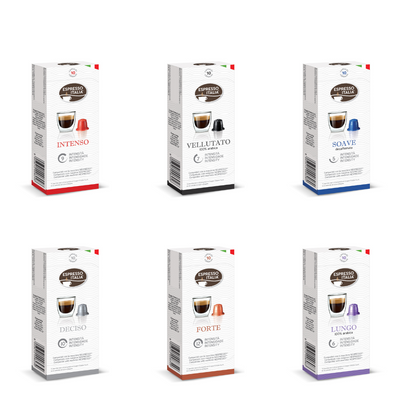 Espresso Italia Variety Pack Nespresso® Compatible Coffee Pods - 100 Pods