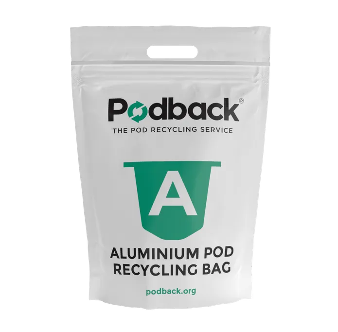 Aluminium Podback Pod Recycling Bag