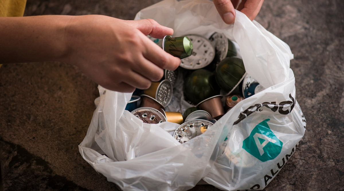 Aluminium Podback Pod Recycling Bag – GimokaCoffeeUK